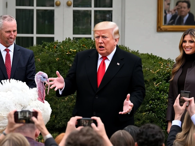 Trump Calls Illinois Governor a 'Fat Slob' During Turkey Pardon Ceremony